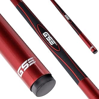 58" 2-Piece Fiberglass Graphite Composite Billiard Pool Cue Sticks (Several Colors Available, Weight from 18oz, 19oz, 20oz, 21oz)