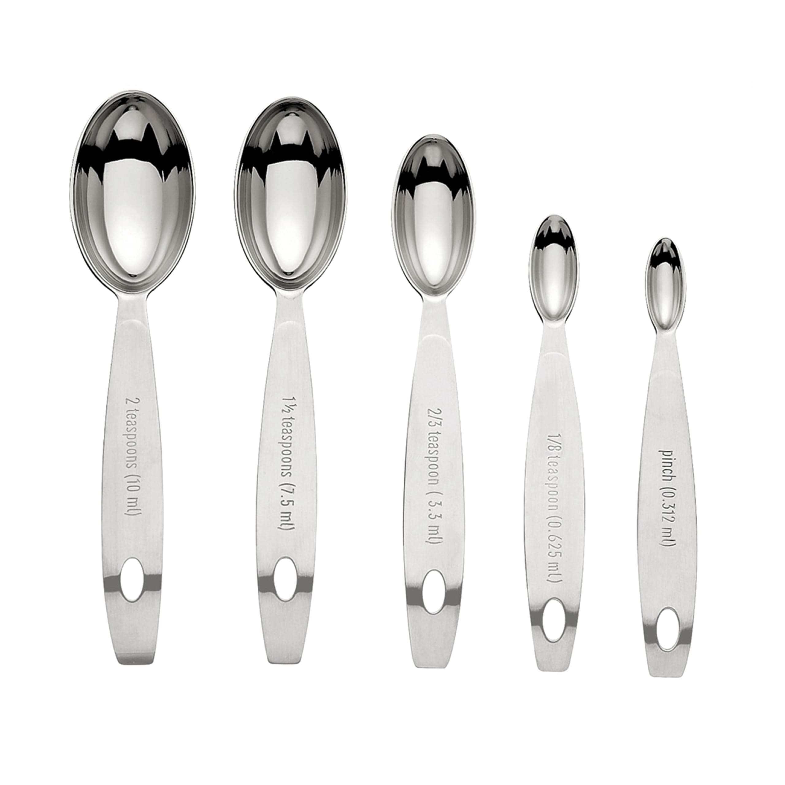 CUISIPRO Odd-Size Measuring Spoon SS 5pc Set