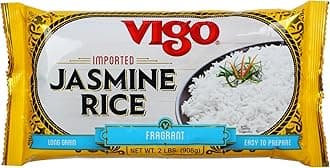 Vigo Jasmine Rice, 2 Pound (Pack of 6)