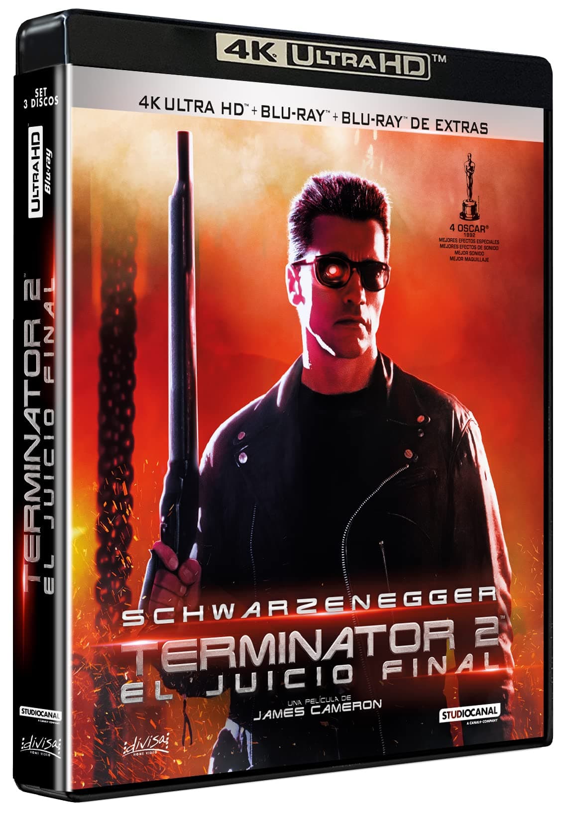 Terminator 2: El juicio final (4K UHD + Blu-ray + Blu-ray Extras) [Blu-ray]