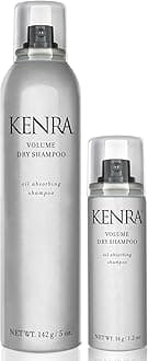 Kenra Volume Dry Shampoo | Oil Absorbing Shampoo | Translucent, Volume-Enhancing Spray | Instantly Refreshes Hair At The Root | Absorbs Oils & Impurities | All Hair Types