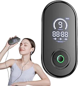 Auricular Vagus Nerve Stimulator，Sleep Aid Device Improve Deep Sleep,Black