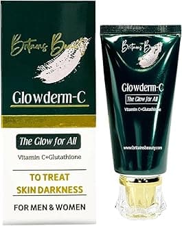 Glowderm-C Advanced Vitamin-C & Glutathione Whitening Cream for Radiant Skin - Unisex Formula, Reduces Dark Spots & Enhances Glow, 50gm