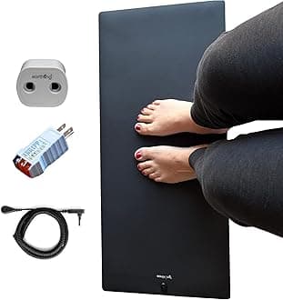 Earthing Universal Mat Kit, Clint Ober's Products, Grounding Mat for Office, Living Room, Kitchen
