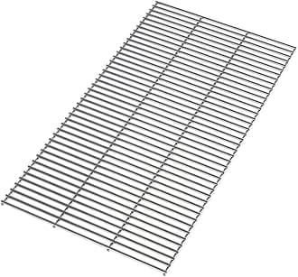 BBQ Stainless Steel Grill Grate Replacement BBQ Heavy Duty 5mm Stainless Steel Cutable, Reusable Cooking Grates, 70x40cm
