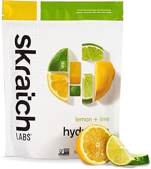 Sport Hydration Powder Drink Mix | 20 Servings | Electrolyte Powder Exercise, Endurance and Performance | Non-GMO, Vegan, Gluten Free (Lemon and Lime)