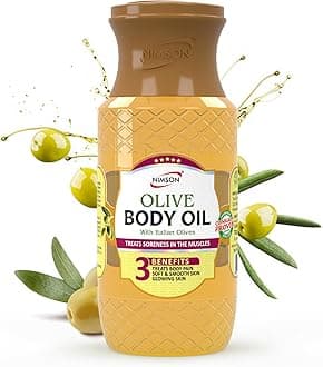 Nimson Olive Body Oil | Deep Moisturization, Soothing Relief | Italian Olives, Hydrating Formula | 100ml Bottle | Dry Skin, Radiant Glow, Ethically Sourced
