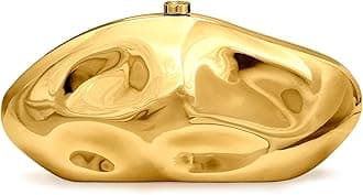 NUSTTAL Acrylic Clutch Purse for Women Irregular Shell Evening Handbag for wedding party