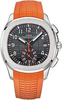 TIME WARRIOR Men's Watches LGXIGE Brand Luxury Fashion Casual Watch AAA Men's Wrist Sport Watch Patek Style Watch for Men