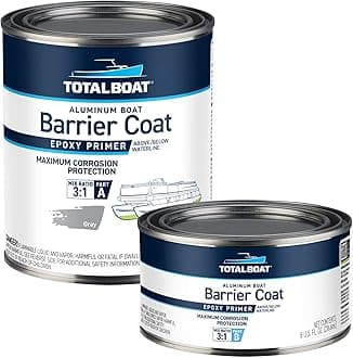 TotalBoat Aluminum Boat Barrier Coat (Quart, Gray)