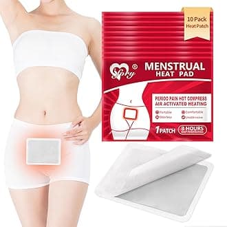 - Heat Patches for Menstrual Cramp Relief, Adhesive Heating Patches for Period Cramps, Portable Instant Hot Packs, Travel Size Heat Pads on Cruise- 10 Packs