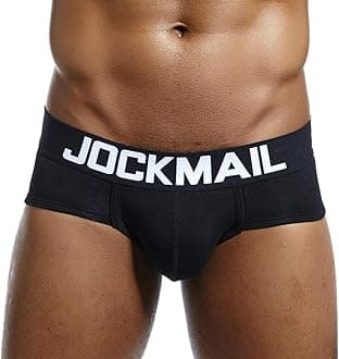JOCKMAIL Mens Brief Sport Breathable Underpants Sexy Pouch Boxer Brief