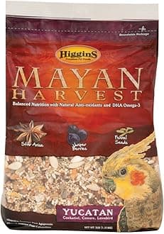 Mayan Harvest Yucatan Blend Bird Food for Small Hookbills, 3 lbs.