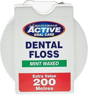 ACTIVE MINT WAXED 200M DENTAL FLOSS