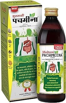 Multani Pachmeena Tonik Digestive Syrup |Ayurvedic Products For Better Digestion | Relief From Gas, Bloating, Abdominal Discomfort | Improves Appetite 100% Natural & Ayurvedic | 300 Ml