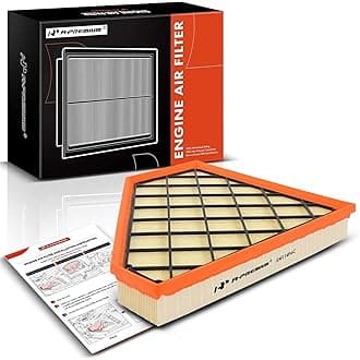 A-Premium Front Engine Air Filter Compatible with Cadillac ATS, CTS & Chevrolet Camaro, 2013-2023, 2.0L 2.5L 3.6L, Flexible Panel, Replace# 20857930