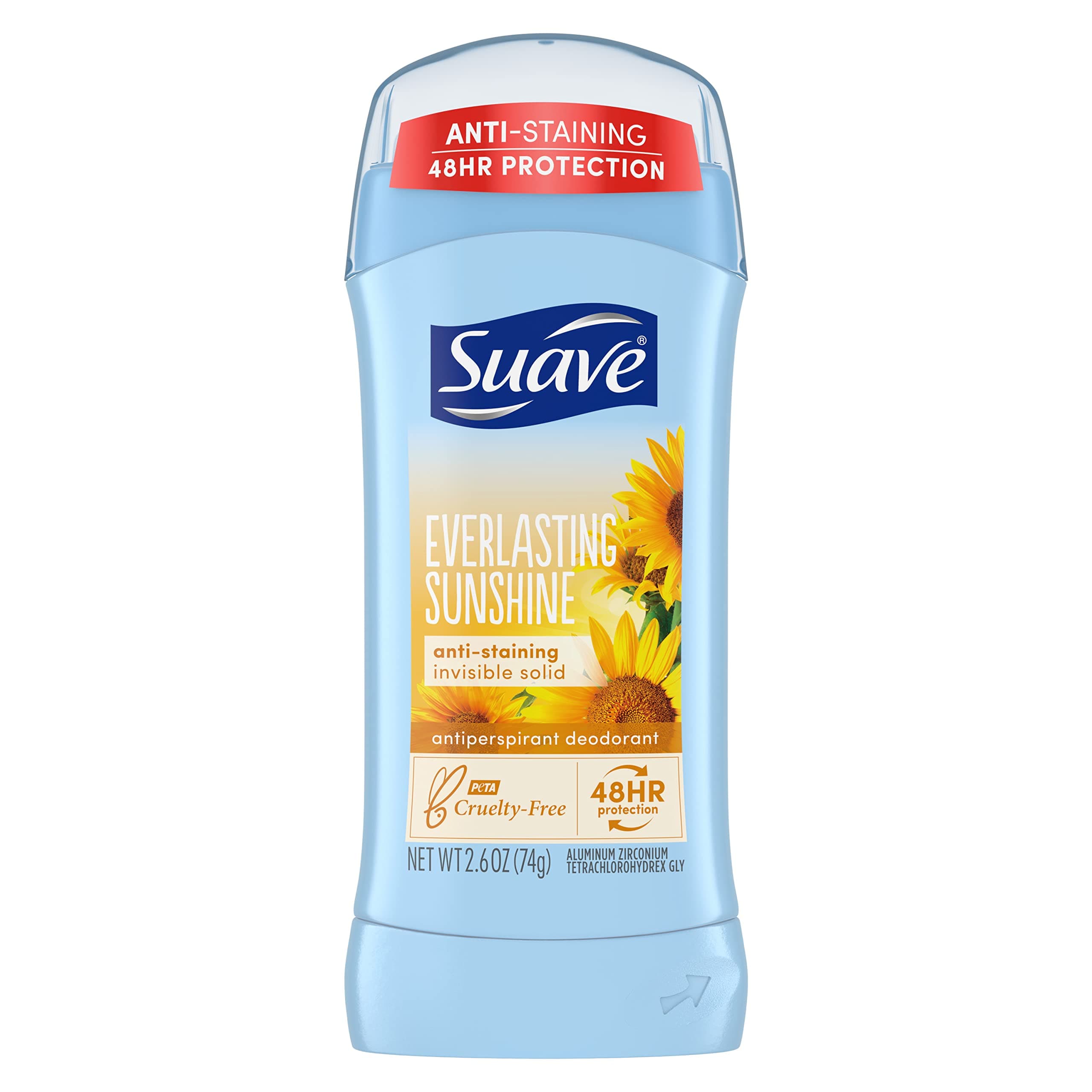 Invisible Solid Antiperspirant Deodorant, Everlasting Sunshine - 2.6 oz