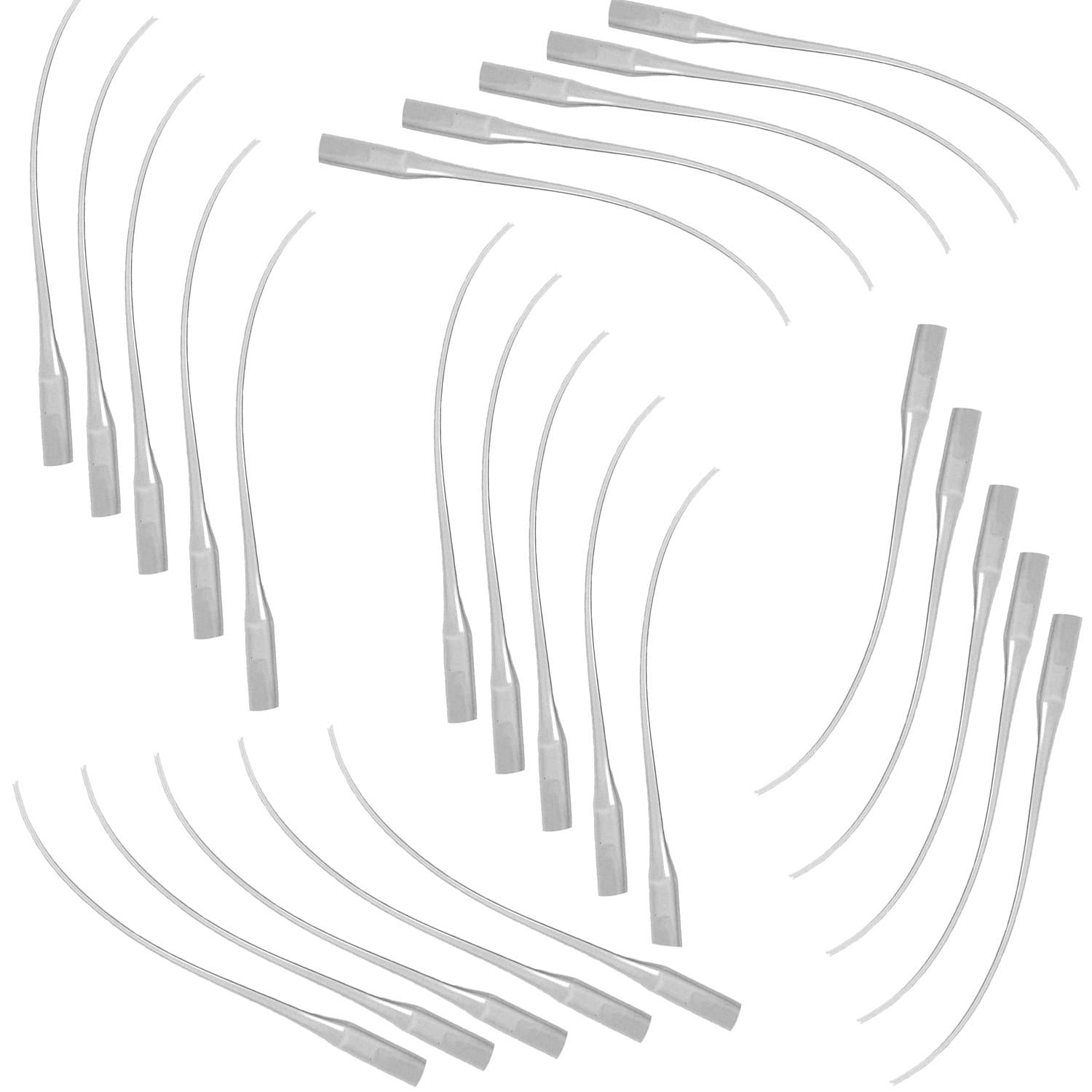 Extender Precision Applicator CA Glue Tips for Bottles with Nozzle - Hobby Crafts, 50 Pieces