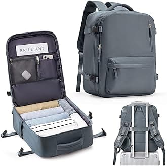 SZLXCabin Bags 40x20x25 Underseat for Ryanair, Easyjet Cabin Bag 45x36x20 Carry On Travel Backpack Cabin Size Rucksack Hand Luggage Bag Backpack Casual Daypack School Bag Fit 14 Inch Laptop