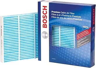 BOSCH 6048C HEPA Cabin Air Filter - Compatible with Select Ford Expedition, F Super Duty, F-150, F-150 Heritage, F-250, F-250 Super Duty, F-350, F-450, F-550; Lincoln Blackwood, Navigator