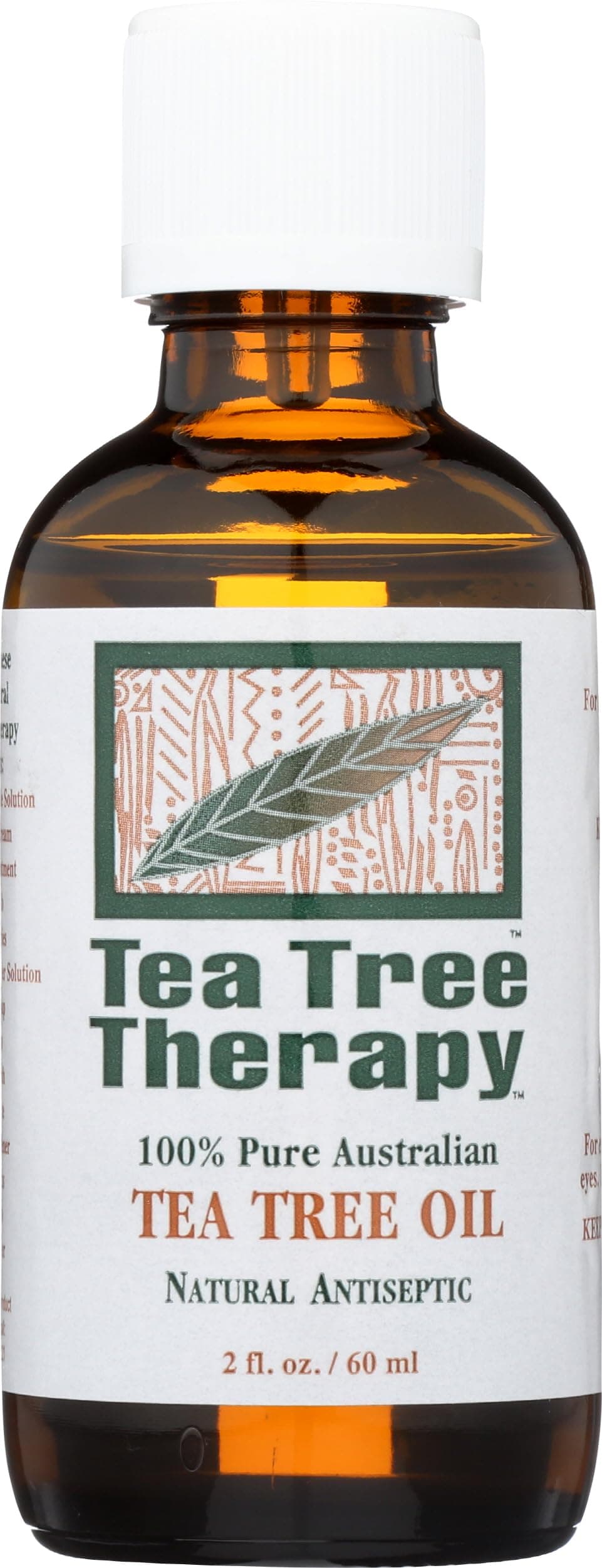 15% Water Soluble Tea Tree Oil Antiseptic Solution | 2 fl oz (60 ml) | Natural Antiseptic for Skin & Wounds