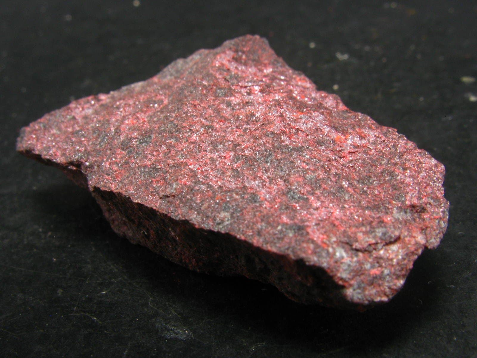 Rare Red Cinnabar Cinabar Piece From Peru - 2.0"