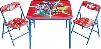 Idea Nuova 3 Piece Table and Chair Set, Spidey and His Amazing Friends