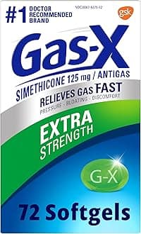 Gas-X Extra Strength Gas Relief Softgels with Simethicone 125 mg - 72 Count