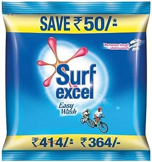 Surf ExcelSurf Excel Easy Wash Detergent Powder - 3 Kg, 1 Count