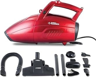 Eureka Forbes Super Clean Handheld Vacuum Cleaner | 800 W | Powerful Suction, Blower Function | 7 Accessories | Car/Home/Sofa |16ft Power Cord|Light Weight|Washable Filter | India’s #1 Vacuum Cleaner*