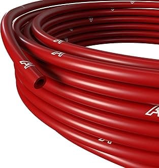 ap automotive Silicone Vacuum Hose 6mm X 4m Red