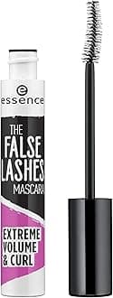 The False Lashes Mascara Extreme Volume and Curl | Vegan & Paraben Free | Cruelty Free - Black