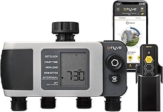 Orbit 24639 B-hyve XD 4-Port Smart Hose Watering Timer with Wi-Fi Hub