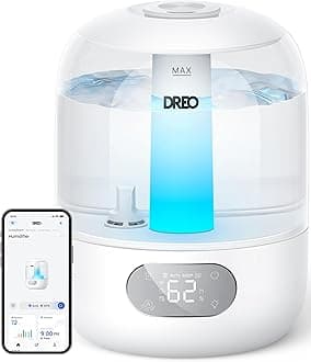Humidifiers for Bedroom, Ultrasonic Cool Mist Humidifier with Quiet & RGB Lighting 26dB, 3L Tank, Easy Cleaning, 30 Hours Runtime for the