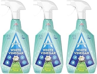 AstonishMultipurpose Cleaning Spray with White Vinegar, Powerful Cleaning for Surfaces, Vanilla & Gardenia Scent, 3 x 750ml