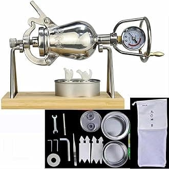 Popcorn Maker, Chinese Popcorn Popper, High Pressure Making Traditional Popcorn Machine for Home Decor(360ML)