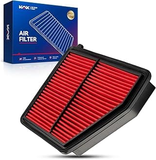 Premium Engine Air Filter, GAF033 (CA12051) Replacement for Honda Civic L4 2.0L 2016 2017 2018 2019 2020 2021, HR-V 2023 2024, 200% Longer Life