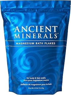 Ancient Minerals Magnesium Chloride Bath Flakes,3.6kg