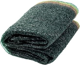 Cool Area 55% 6x12ft Sunblock Shade Cloth Cover Mesh UV Resistant Net for Garden Flower Plant Greenhouse, Green