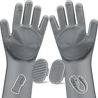 6PCS Pet Grooming Kit(Grey)