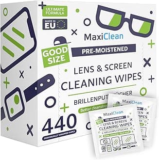 Maxi Clean Wet Wipes Sachet for Glass Multipack 440 pcs