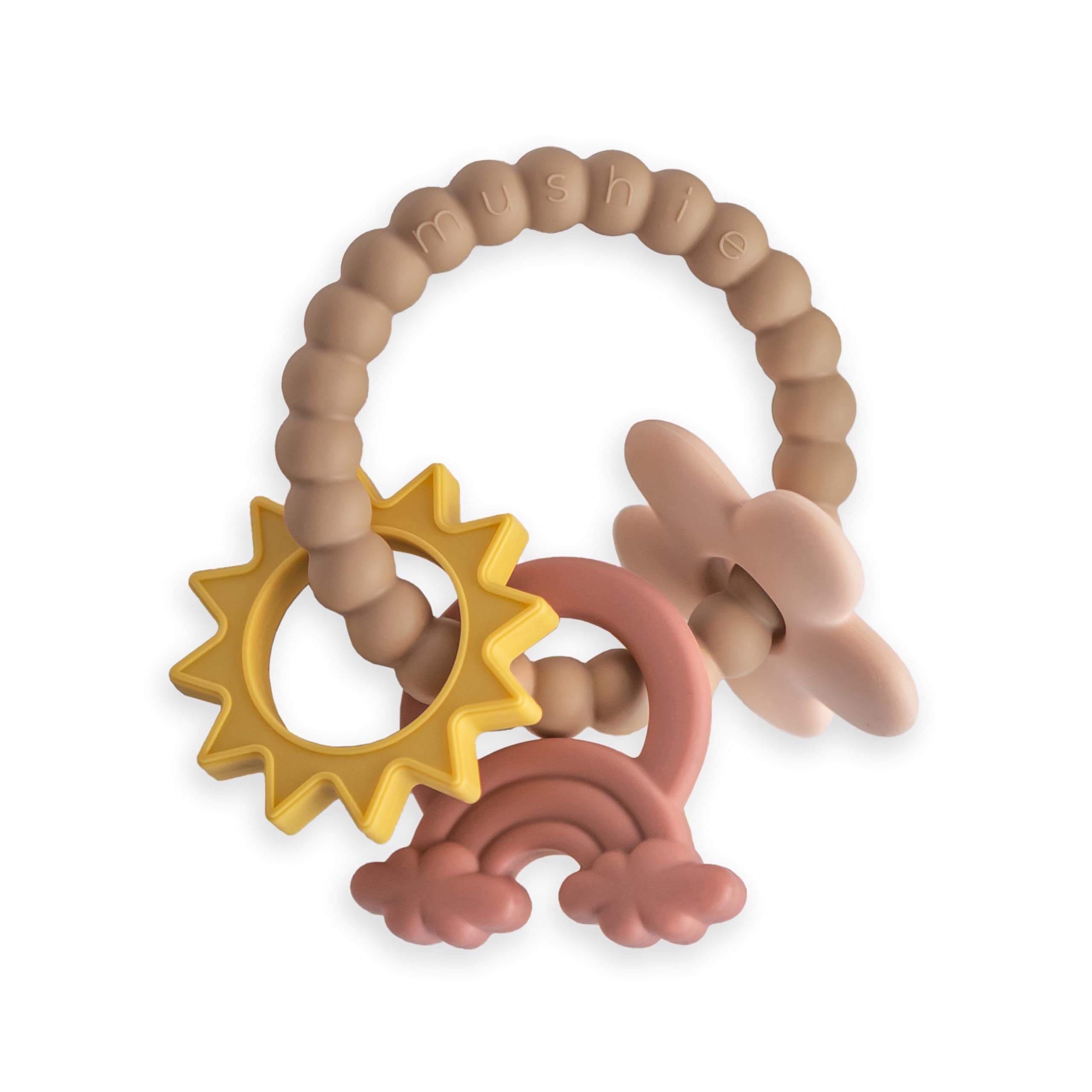Silicone Nature Teething Ring Toy