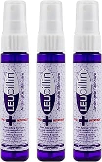 Family Sanitiser | Travel Size Hand Sanitiser | Alcohol Free Antibacterial, Antifungal & Antiviral Antiseptic Spray Disinfectant | Hypochlorous Sanitiser for Hands, Face, Skin (3 x 60 ml)