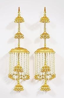 Golden Traditional Kalira/Kalire for Bridal/Wedding - Women's Accessory