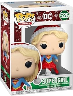 Funko Pop! Heroes: Holiday '24 – Supergirl - DC Comics - Collectable Vinyl Figure - Gift Idea - Official Merchandise - Toys for Kids & Adults - Comic Books Fans - Model Figure for Collectors