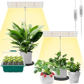 2 x Desk Grow Lights
