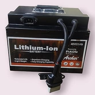48V Lithium-Ion (NMC) Battery – 14S Lightweight, Long-Lasting Battery Pack for Electric Vehicles (1, 48V/25Ah) | 1-Year Warranty