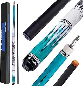 Carbon Fiber Pool Cue Stick Professional Cues (Full Carbon Technology Low Deflection Billiard Cue Stick,12.5mm,147cm)…