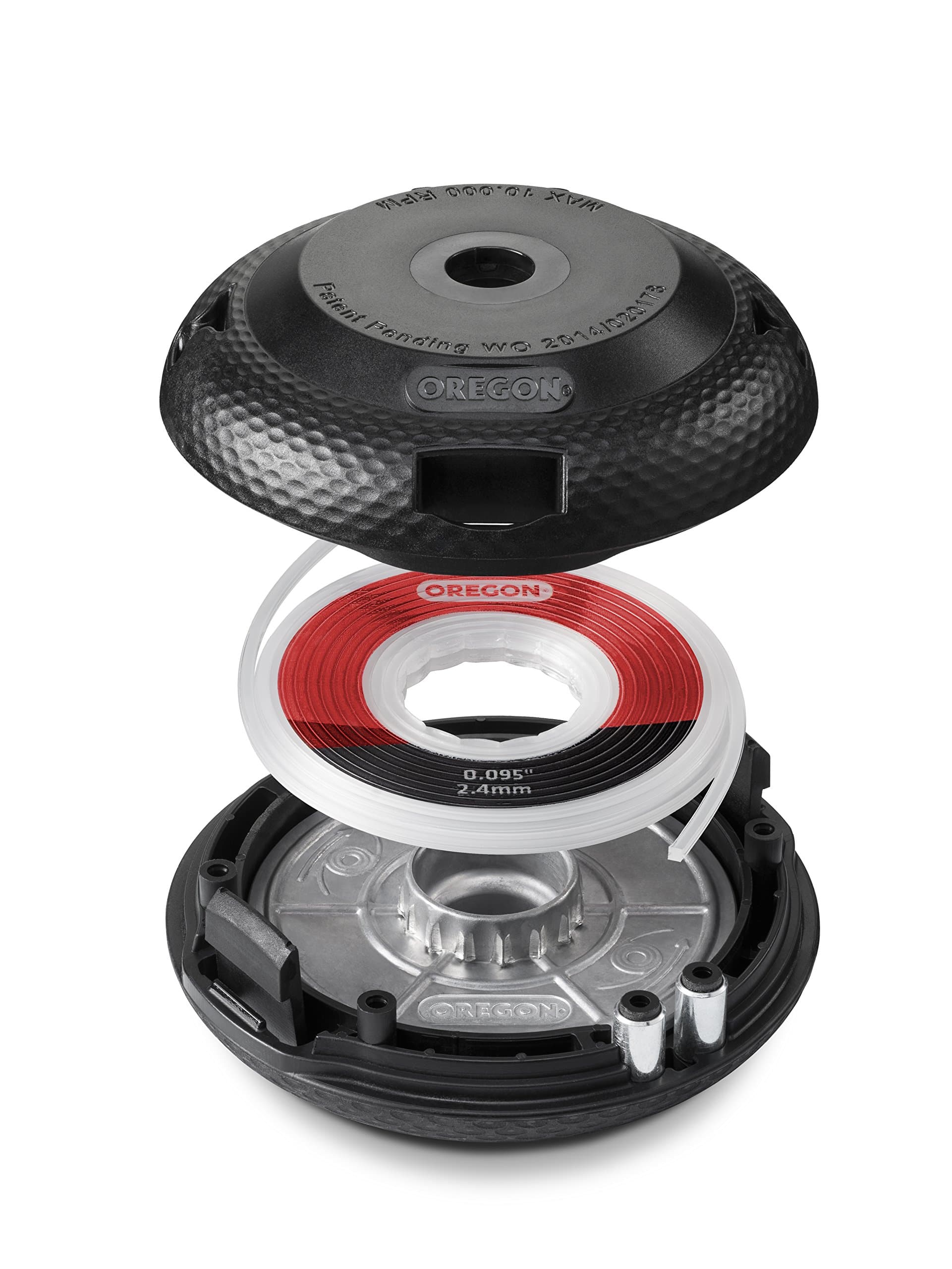 Oregon Gator SpeedLoad Universal 4-1/2” Trimmer Head & Line for Gas String Trimmers & Multi Tools Up To 33cc. Fits Husqvarna, Stihl, Echo, Green Machine, Toro, Cub Cadet, and more