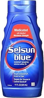 Selsun Blue Medicated Treatment Dandruff Shampoo 11 Oz (Pack of 2)